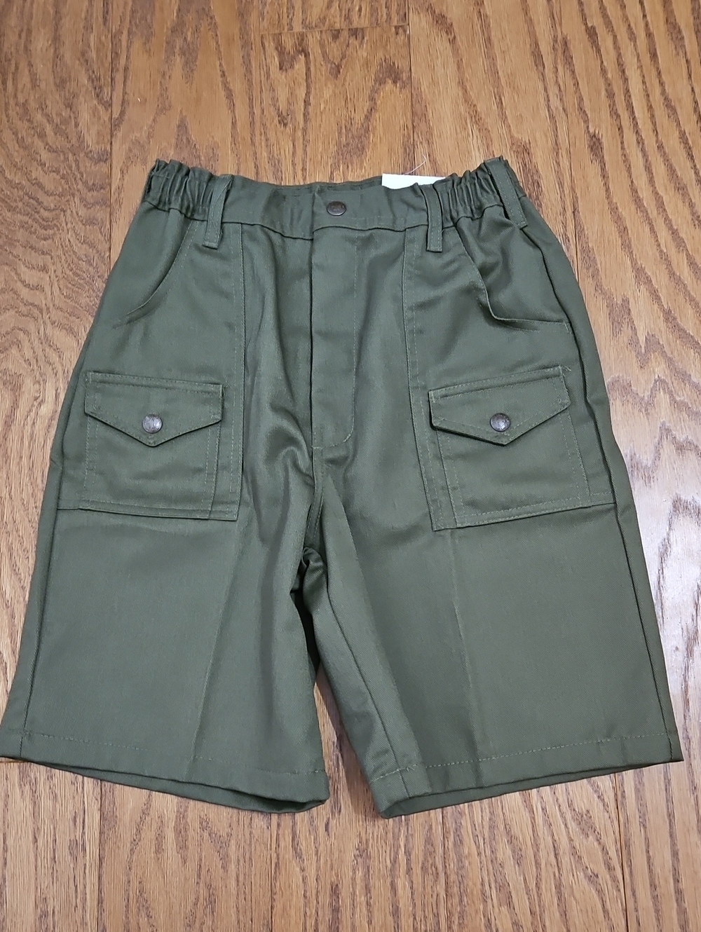 Vintage Boy Scouts of America (BSA) official uniform shorts Sz 14 Waist 27 NWT